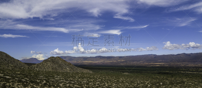 全景,阿根廷,北方深红色食蜂鸟,图库曼,风景,图像,无人,废墟,旅游目的地,沙漠