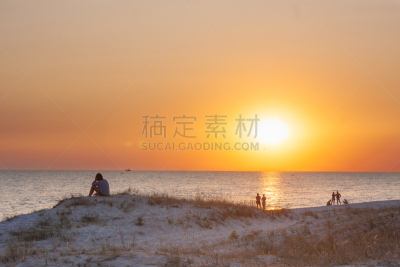 灵感,浪漫,橙色,夏天,户外,天空,纪念品,自然,乌克兰,图像