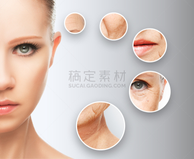 概念,美,活力,皮肤,提举,抗衰老,衰老过程,皱纹,人的脸部,粉刺