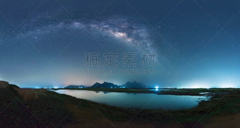 泰国,银河系,夜晚,深的,洞,暗色,天文学,太空,图像,巨大的