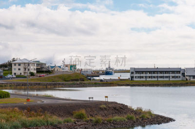 冰岛国,城镇,水,天空,冰岛赫本,旅游目的地,水平画幅,云,地形,无人