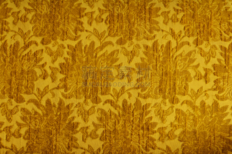 金色,丝绸,汽车头枕,软垫家具,美,古董,art deco风格,水平画幅,纹理效果,纺织品