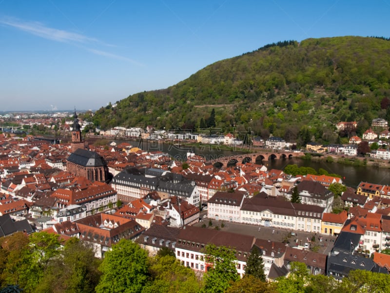 City view from the Königstuhl