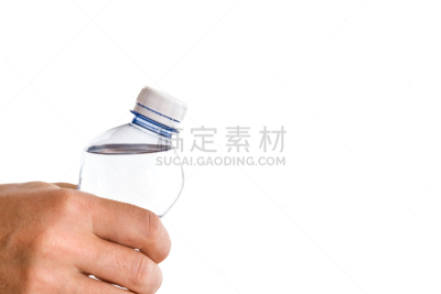 塑胶,白色背景,分离着色,手牵手,水瓶,滑板公园,男人,水,留白,水平画幅