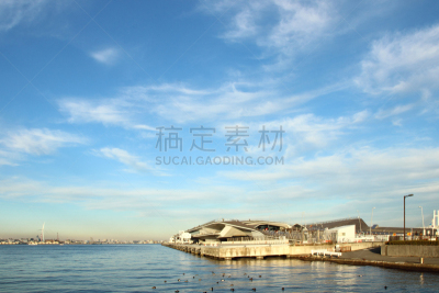 横滨,地形,日本,城市,横滨高速铁路,水,里山,仓库,水平画幅,无人