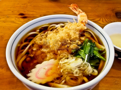 面条,荞麦面,日式火锅菜,热,天麸罗,日本食品,食品,乌冬面,餐具,对虾