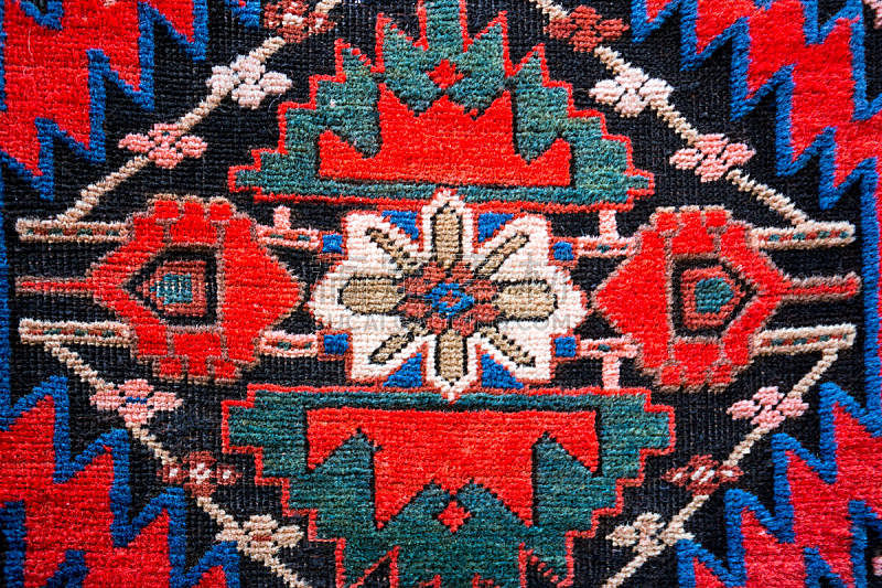亚美尼亚,小毯子,传统,挂毯,式样,水平画幅,纺织品,装饰物,几何形状,地毯