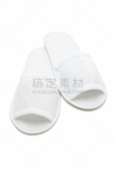 白色,拖鞋,休闲装,住房,垂直画幅,纺织品,无人,白色背景,背景分离,鞋子