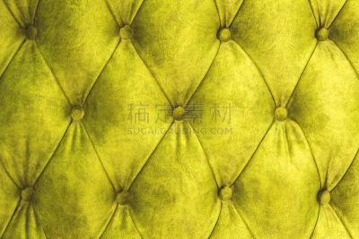平视角,特写,沙发,时尚,黄色,按钮,背景,查斯特菲尔德,席子,健身器材