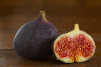 无花果,熟的,案板,褐色,海伊节食法,摆餐具,选择对焦,水平画幅,素食,无人