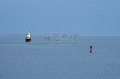 灯塔楼,现代,贝德福德,过时的,巴泽兹湾,布利斯托,马萨诸塞,美国,水平画幅,无人