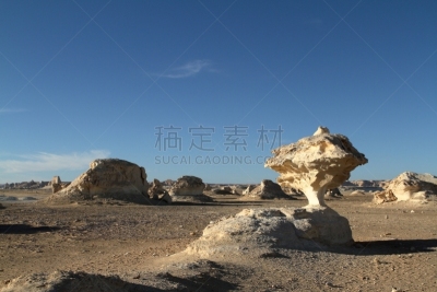 白色沙漠,法拉夫拉,埃及,撒哈拉沙漠,利比亚沙漠,自然,悬崖,水平画幅,地形,岩石