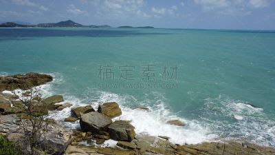 泰国,视角,查温,热带气候,云,著名景点,绿松石色,岩石,夏天,户外