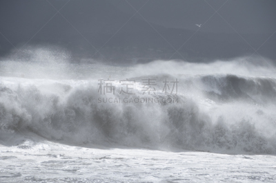 暴风雨,地中海,帆板运动,飓风,水,天空,稀缺,风,水平画幅,无人