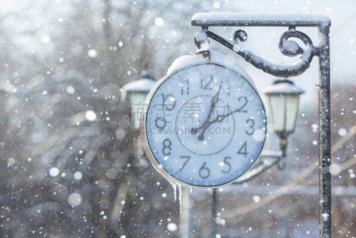 钟,街道,暴风雨,雪,古老的,古典式,夏天,金属,都市风景,火车站站台