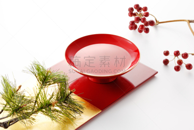 日本,图像,含酒精饮料,赤犬,漆的,日本青酒,餐具,留白,水平画幅,米