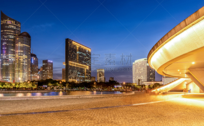 地形,建筑,现代,商务,曙暮光,公园,著名景点,河流,户外,新的