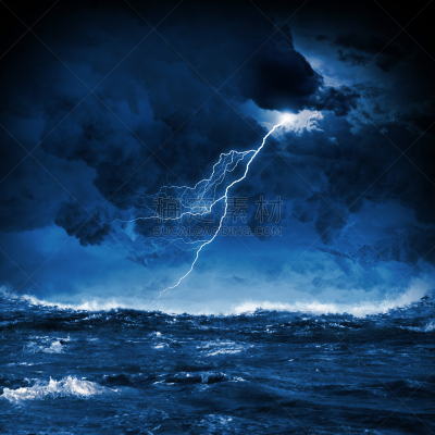 雷雨,海洋,自然,暴风雨,气候,无人,蓝色,抽象,科学,户外