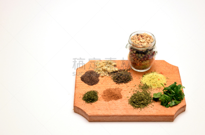 商业厨房,饮食,水平画幅,无人,配方,拉维纪草植物,香料,组物体,百里香,调味品
