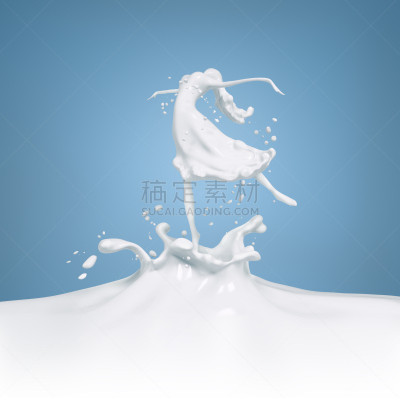 三维图形,牛奶,分离着色,奶制品,水平画幅,形状,无人,绘画插图,饮料,白色
