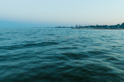 海洋,马里乌波尔,海港,远距离,多里士,水平画幅,货运,人,黄昏,户外