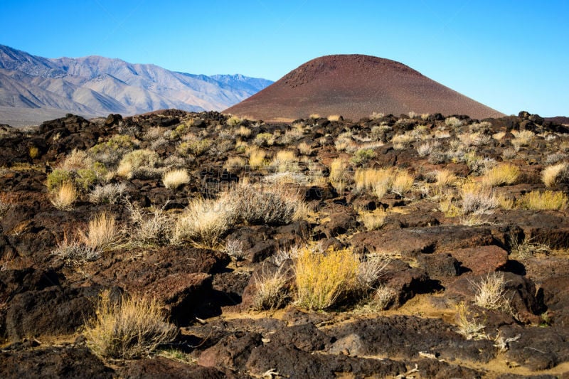 火山渣锥,科索山脉,红色,水平画幅,山,地质学,户外,居住区,摄影