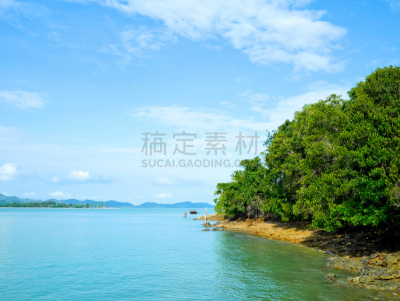 瑶族,岛,海洋,风景,水,天空,休闲活动,水平画幅,山,无人