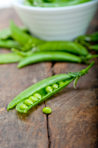 清新,豌豆,一模一样,垂直画幅,素食,无人,生食,特写,开着的,豆