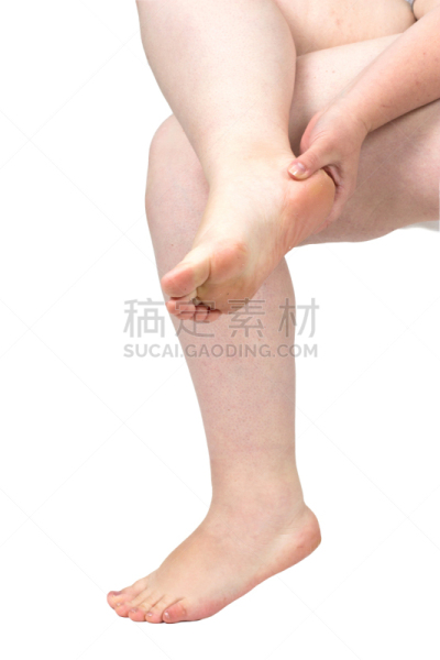 足,问题,损坏的,疣,鞋底,垂直画幅,白人,仅成年人,工作室,成年的