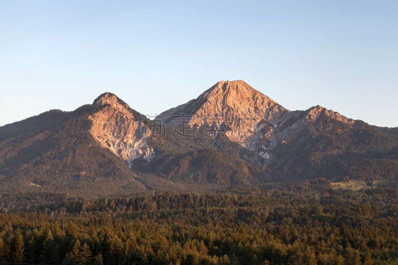 Karavanke Range,卡林斯亚,奥地利,水平画幅,地形,山,阿尔卑斯山脉,无人,户外,摄影