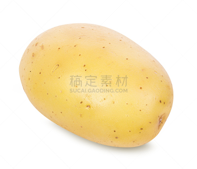 马铃薯,白色,分离着色,精制土豆,一个物体,褐色,新的,水平画幅,烹调