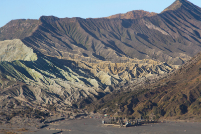 bromo-tengger-semeru national park,东,印度尼西亚,爪哇,塞梅鲁火山,滕格尔火山,东爪哇,天然气,水平画幅,地形