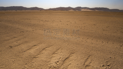 考科维尔德,纳米比亚,脚印,天空,水平画幅,绿色,沙子,岩石,无人,蓝色