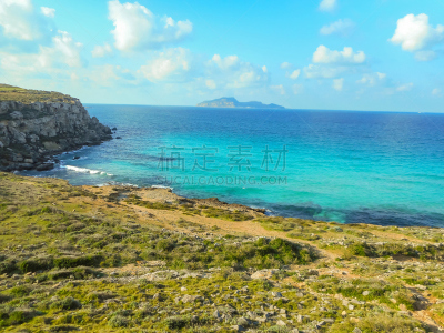 法维尼亚纳,海湾,青绿色,水,天空,美,群岛,水平画幅,无人,夏天