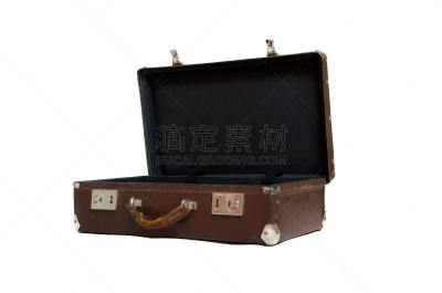手提箱,旅途,一个物体,背景分离,行李,视点,复古风格,肮脏的,古董,1960年-1969年
