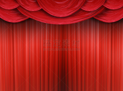 窗帘,舞台,关闭的,首次公演,会堂,正面视角,水平画幅,纺织品,无人,天鹅绒