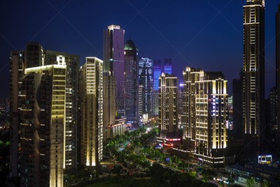 城市,暗色,交通,南昌市,2015年,户外,城市天际线,市区,夜晚,条纹
