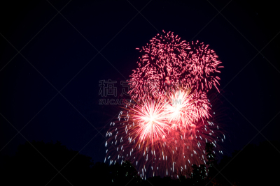 放焰火,加拿大,休闲活动,水平画幅,马尼托巴湖,夜晚,无人,夏天,户外,阿西尼博因公园