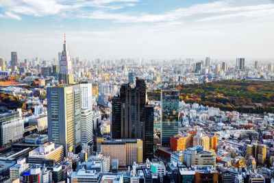 新宿区,公园,水平画幅,无人,户外,都市风景,现代,著名景点,东京,商务