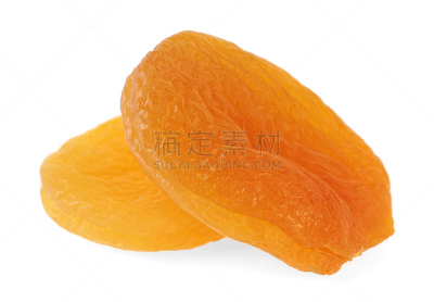 杏,干的,白色背景,抗氧化物,水平画幅,素食,无人,夏天,特写,工作室