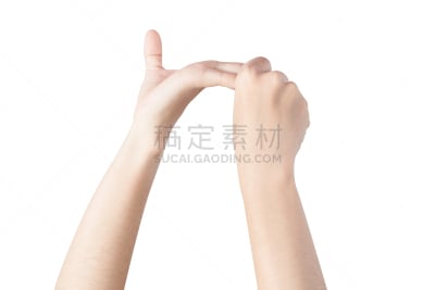 痛苦,白色背景,手指,剪贴路径,女人,锐角,分离着色,部分,药,泰国