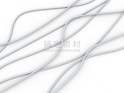 电缆,水平画幅,形状,无人,绘画插图,计算机制图,计算机图形学,计算机电缆,电源,白色