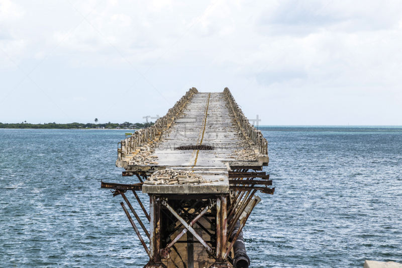 old Railroad Bridge on the Bahia Honda Keys