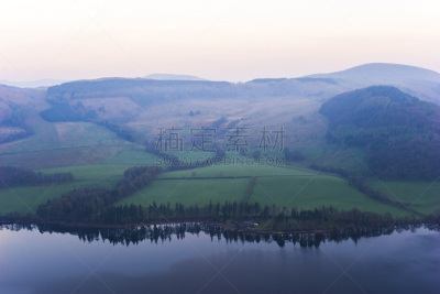 英格兰湖区,坎布里亚,英国,湖,风景,山,哈林菲尔山,佩特戴尔梗,乌兹渥特湖,云