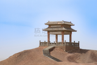 阳关,水平画幅,沙子,古老的,戈壁滩,沙丘,远古的,地平线,记忆,敦煌