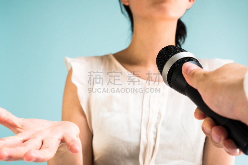 女人,记者招待会,麦克风,水平画幅,节目主持人,美人,日本人,明星,魅力,成年的