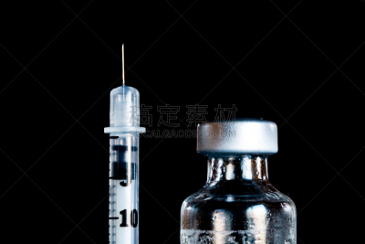 小瓶,注射器,美国,水平画幅,无人,健康保健,摄影,注射