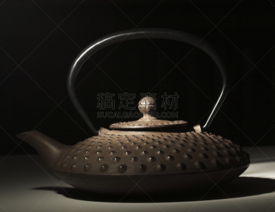 茶格玛,日本钢茶壶,茶壶,水平画幅,彩色图片,无人,远古的,铁,金属,摄影