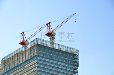 公寓,巨大的,建筑工地,水平画幅,无人,户外,现代,建筑业,商业金融和工业,技术