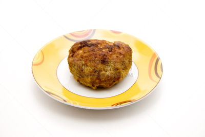 盘子,烤的,肉末,饮食,早餐,水平画幅,无人,膳食,白色背景,模塑